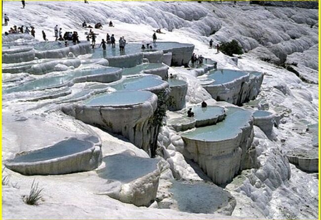 Travertine hot Spring