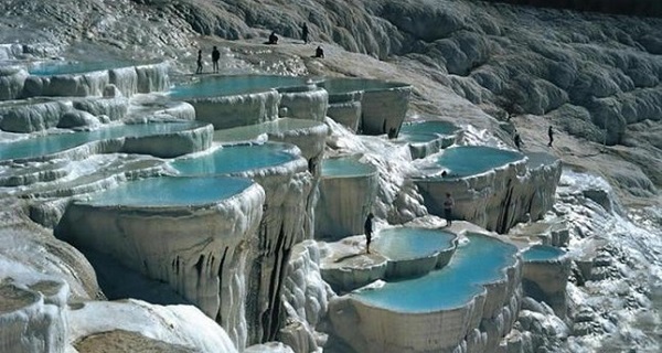 Travertine hot Spring