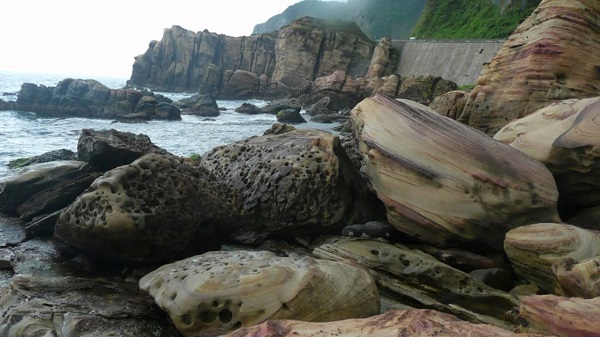 Nanya rock formation