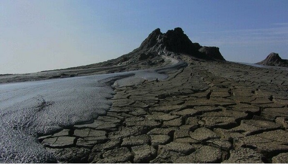 Mud volcano Of Azerbaijan