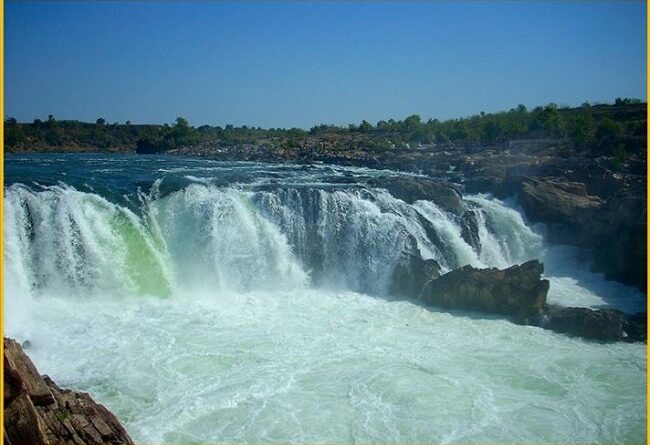 Bhedaghat waterfall