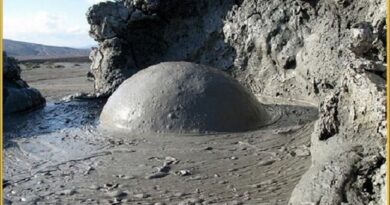 Mud volcano Of Azerbaijan