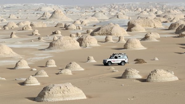 White desert