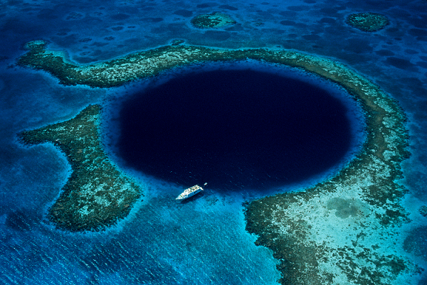 The great Belize’s blue hole