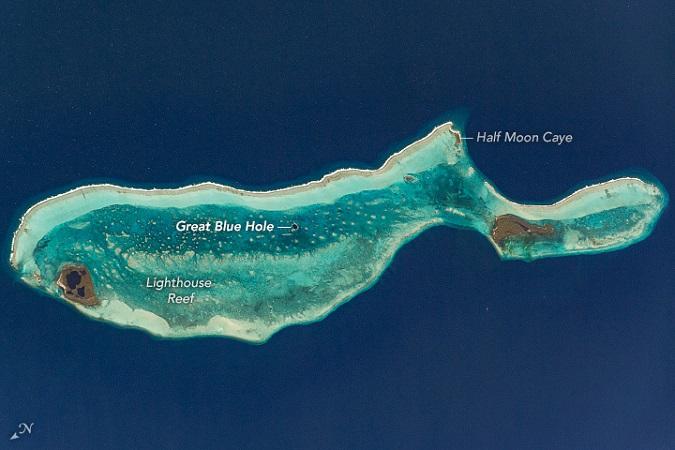 The Great Blue Hole Belize