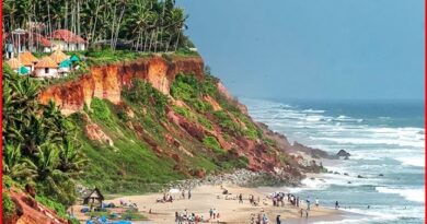 The cliffs of Varkala