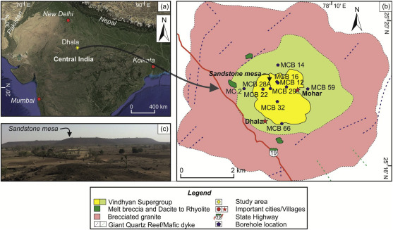 Dhala impact Structure