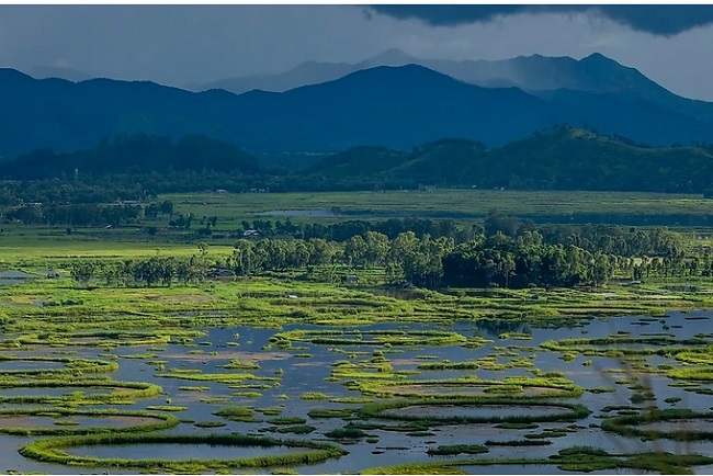 Keibullamjao and Loktak lake