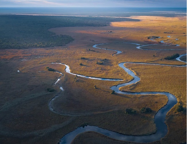 The Okavango delta