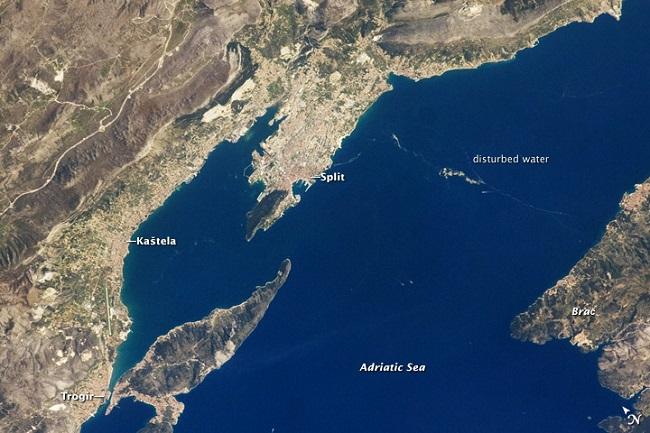 The Dalmatian coast
