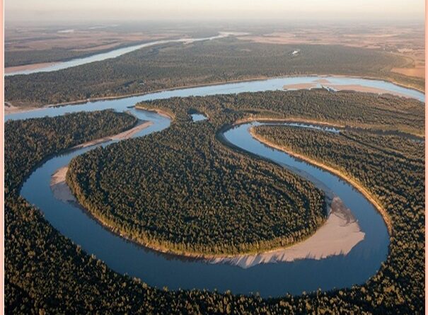 The Mississippi river delta