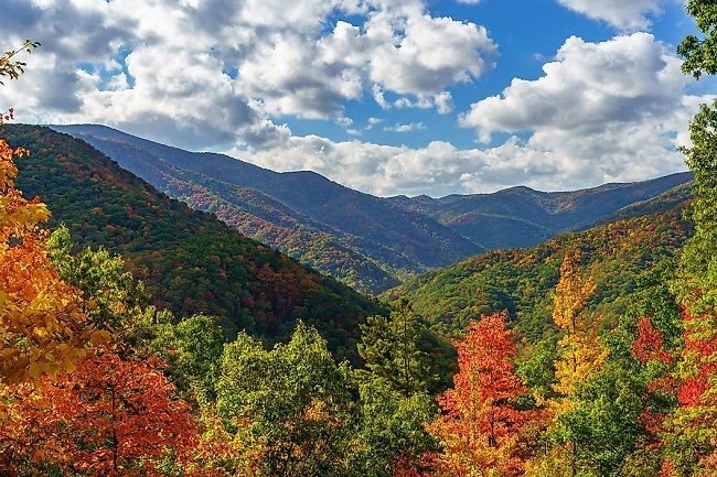 Appalachian mountain range