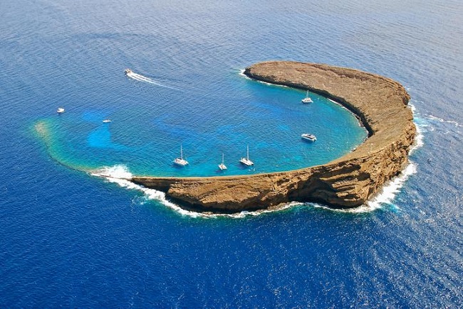 The Molokini Crater 