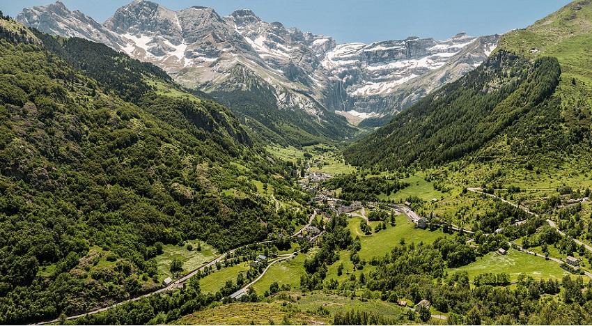 The Pyrenees mountain