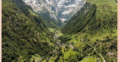 The Pyrenees mountain