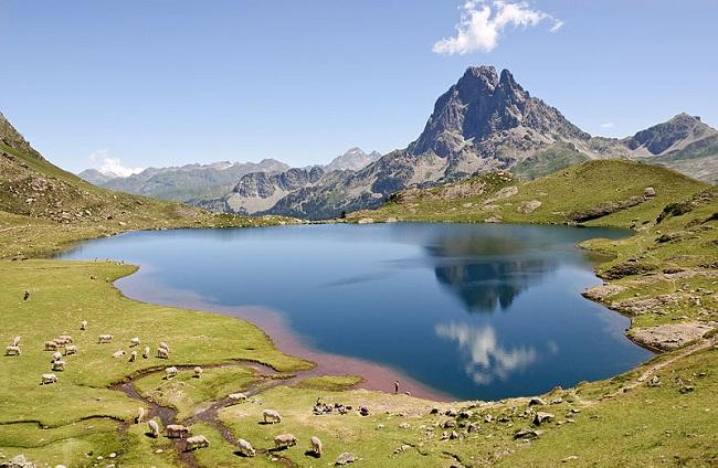 The Pyrenees mountain