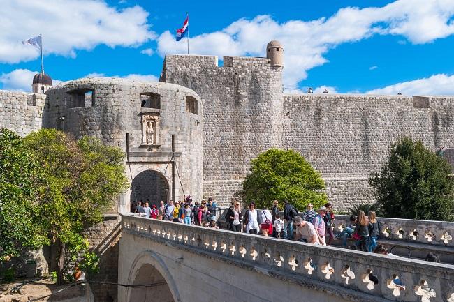 Dubrovnik City walls Croatia