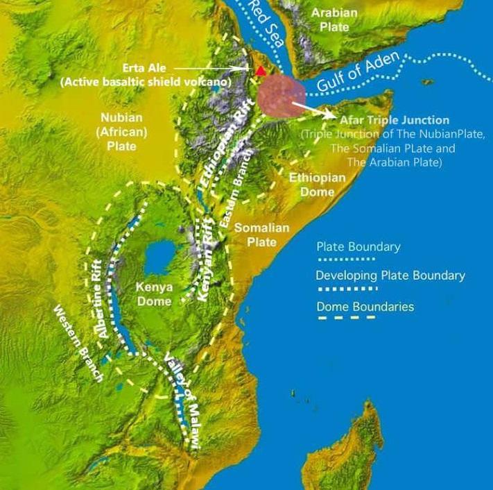 Afar Triple junction