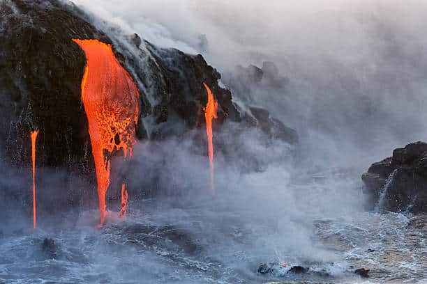 Kilauea volcano Hawaii