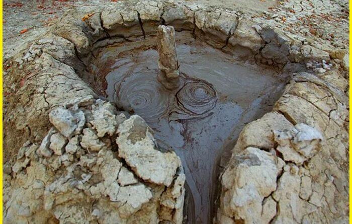 Mud Volcanoes on Barren Island