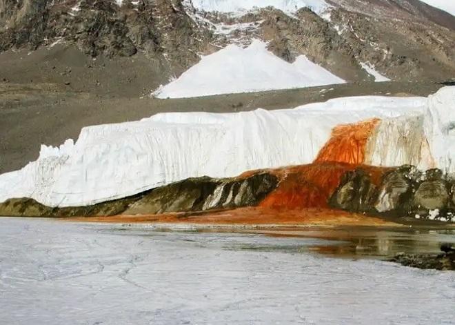 Blood waterfall Antarctica