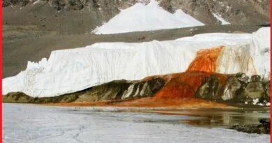 Blood waterfall Antarctica