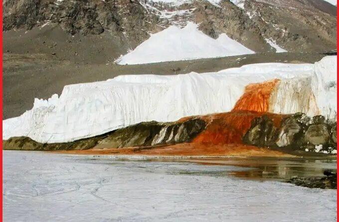 Blood waterfall Antarctica