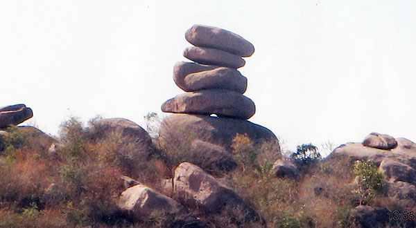 Heritage rock Hyderabad