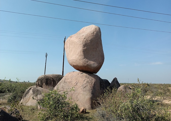 Balancing Rock of Lalitpur