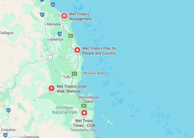 wet tropics of queensland