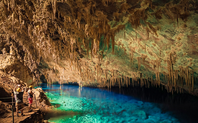 Blue Lake Cave
