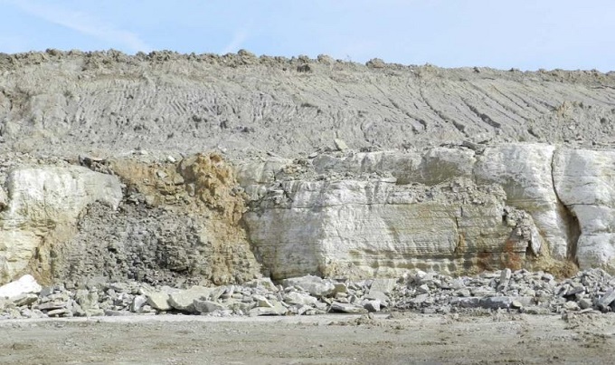 Fort Dodge gypsum deposit