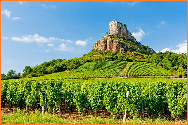 Rock of Solutré, France: Iconic and Epic Panoramic Landscapes